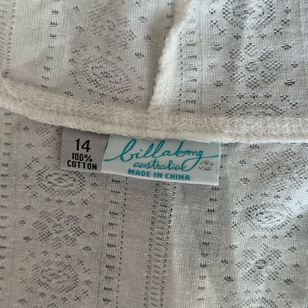 Billabong pretty white hoodie - Picture 3 of 5